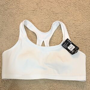 Avia White Sports Bra. XL NWT